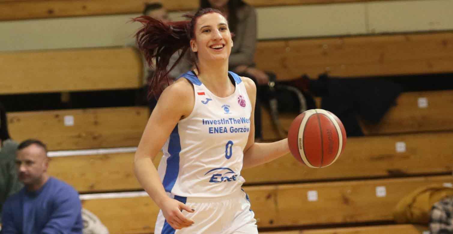 Kobieta z piłką  Minimalna porażka koszykarek z Gorzowa Punkt straty przed rewanżem