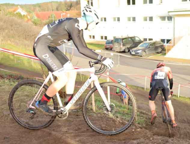 Mistrzostwa Polski w kolarstwie przełajowym w Drzonkowie - sztafeta mieszana