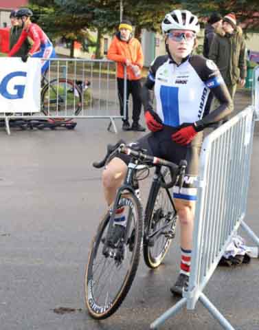 Mistrzostwa Polski w kolarstwie przełajowym w Drzonkowie - sztafeta mieszana