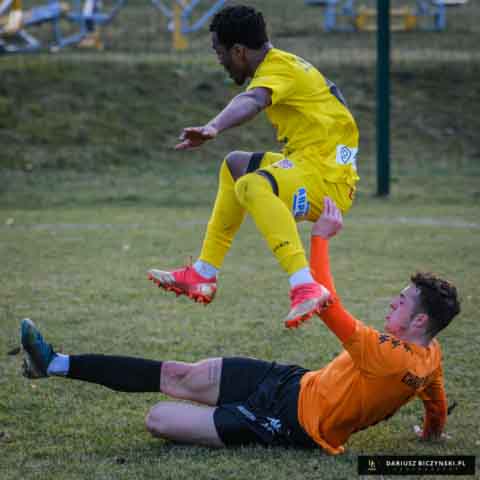 Lechia Zielona Góra - Chrobry II Głogów (fot. dbteam.pl/Dariusz Biczyński)