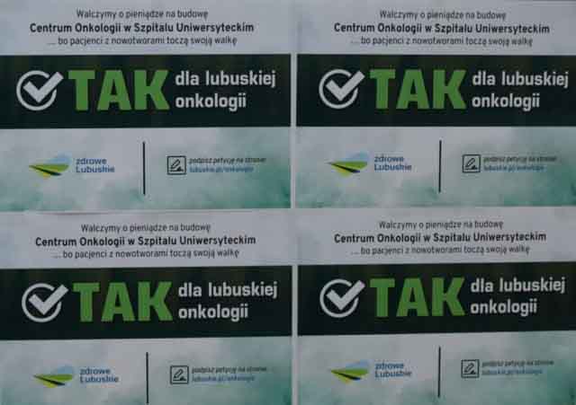 Tak dla lubuskiej onkologii - konferencja prasowa