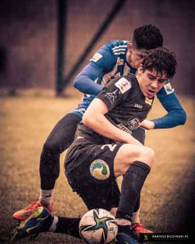 Lechia Zielona Góra - Flota Świnoujście (fot. dbteam.pl/Dariusz Biczyński)