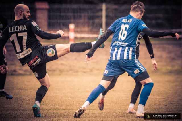 Lechia Zielona Góra - Flota Świnoujście (fot. dbteam.pl/Dariusz Biczyński)