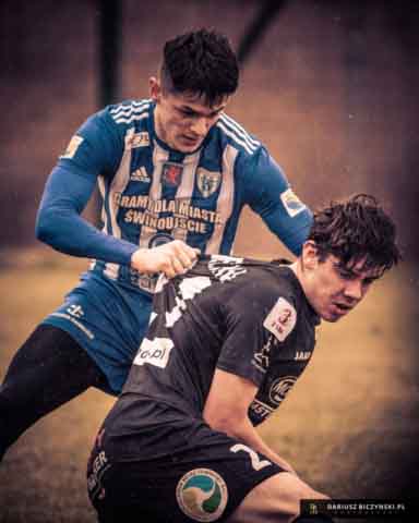 Lechia Zielona Góra - Flota Świnoujście (fot. dbteam.pl/Dariusz Biczyński)