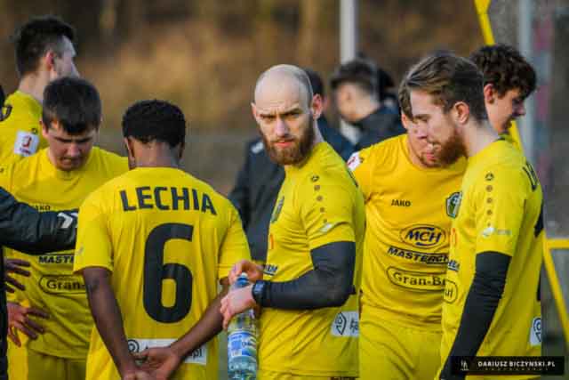 Lechia Zielona Góra - Chrobry II Głogów (fot. dbteam.pl/Dariusz Biczyński)