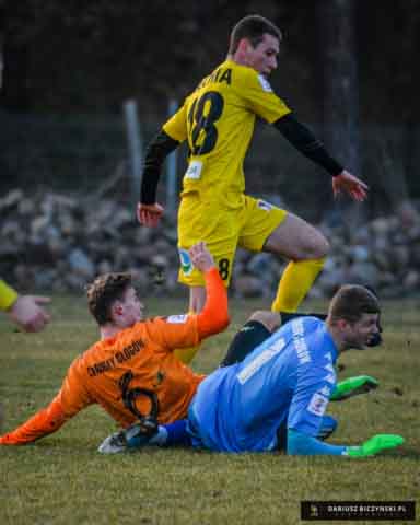 Lechia Zielona Góra - Chrobry II Głogów (fot. dbteam.pl/Dariusz Biczyński)