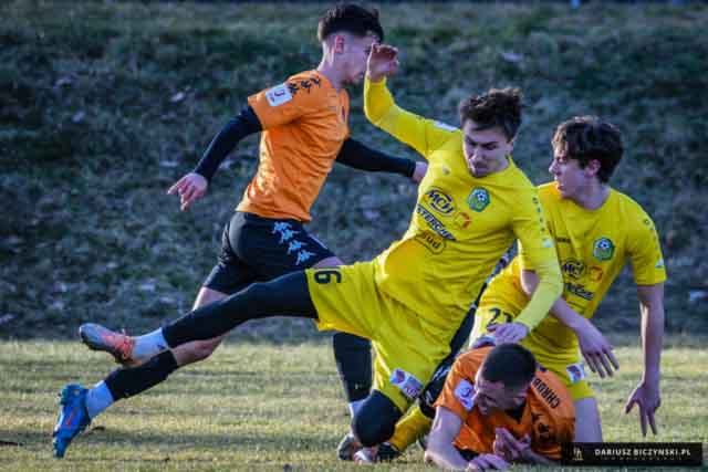 Lechia Zielona Góra - Chrobry II Głogów (fot. dbteam.pl/Dariusz Biczyński)