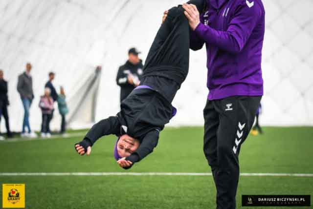 Festyn charytatywny Akademii Lechii Zielona Góra dla Dawidka (fot. dbteam.pl/Dariusz Biczyński)