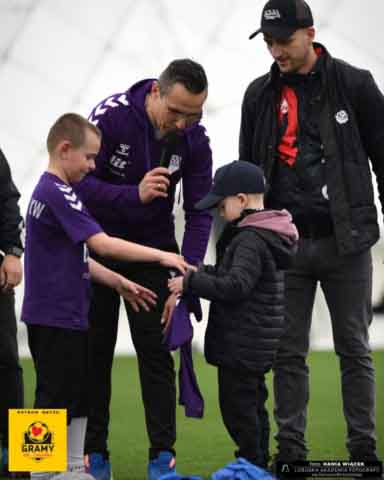 Festyn charytatywny Akademii Lechii Zielona Góra dla Dawidka (fot. dbteam.pl/Dariusz Biczyński)