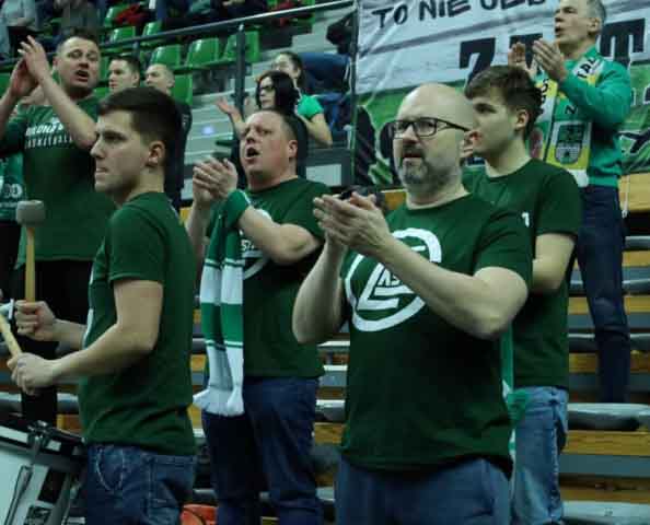 Zastal Zielona Góra - Astoria Bydgoszcz (kibice)