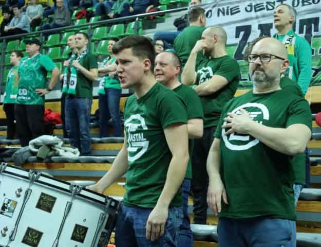 Zastal Zielona Góra - Astoria Bydgoszcz (kibice)