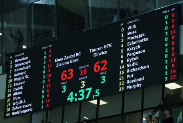 Zastal Zielona Góra - GTK Gliwice