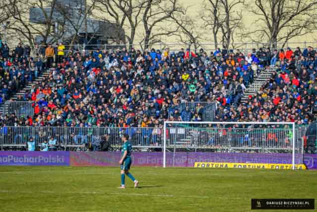 Lechia Zielona Góra - Legia Warszawa (fot. dbteam.pl/Dariusz Biczyński)