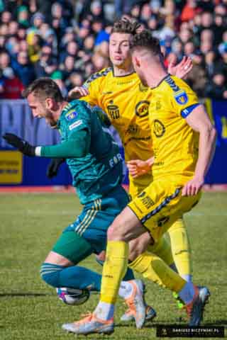 Lechia Zielona Góra - Legia Warszawa (fot. dbteam.pl/Dariusz Biczyński)