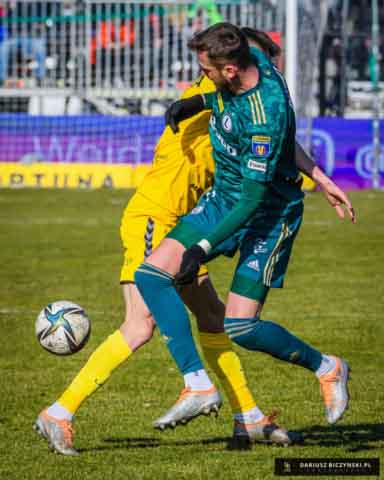 Lechia Zielona Góra - Legia Warszawa (fot. dbteam.pl/Dariusz Biczyński)