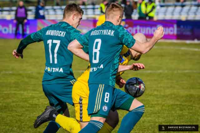 Lechia Zielona Góra - Legia Warszawa (fot. dbteam.pl/Dariusz Biczyński)