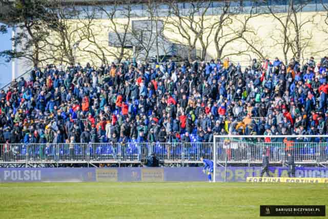 Lechia Zielona Góra - Legia Warszawa (fot. dbteam.pl/Dariusz Biczyński)