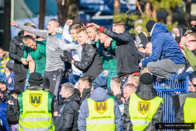 Lechia Zielona Góra - Legia Warszawa (fot. dbteam.pl/Dariusz Biczyński)