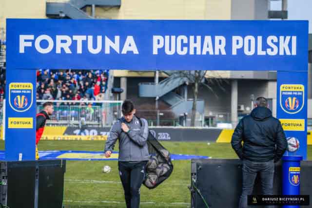 Lechia Zielona Góra - Legia Warszawa (fot. dbteam.pl/Dariusz Biczyński)