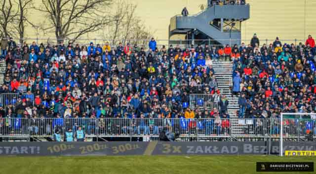 Lechia Zielona Góra - Legia Warszawa (fot. dbteam.pl/Dariusz Biczyński)