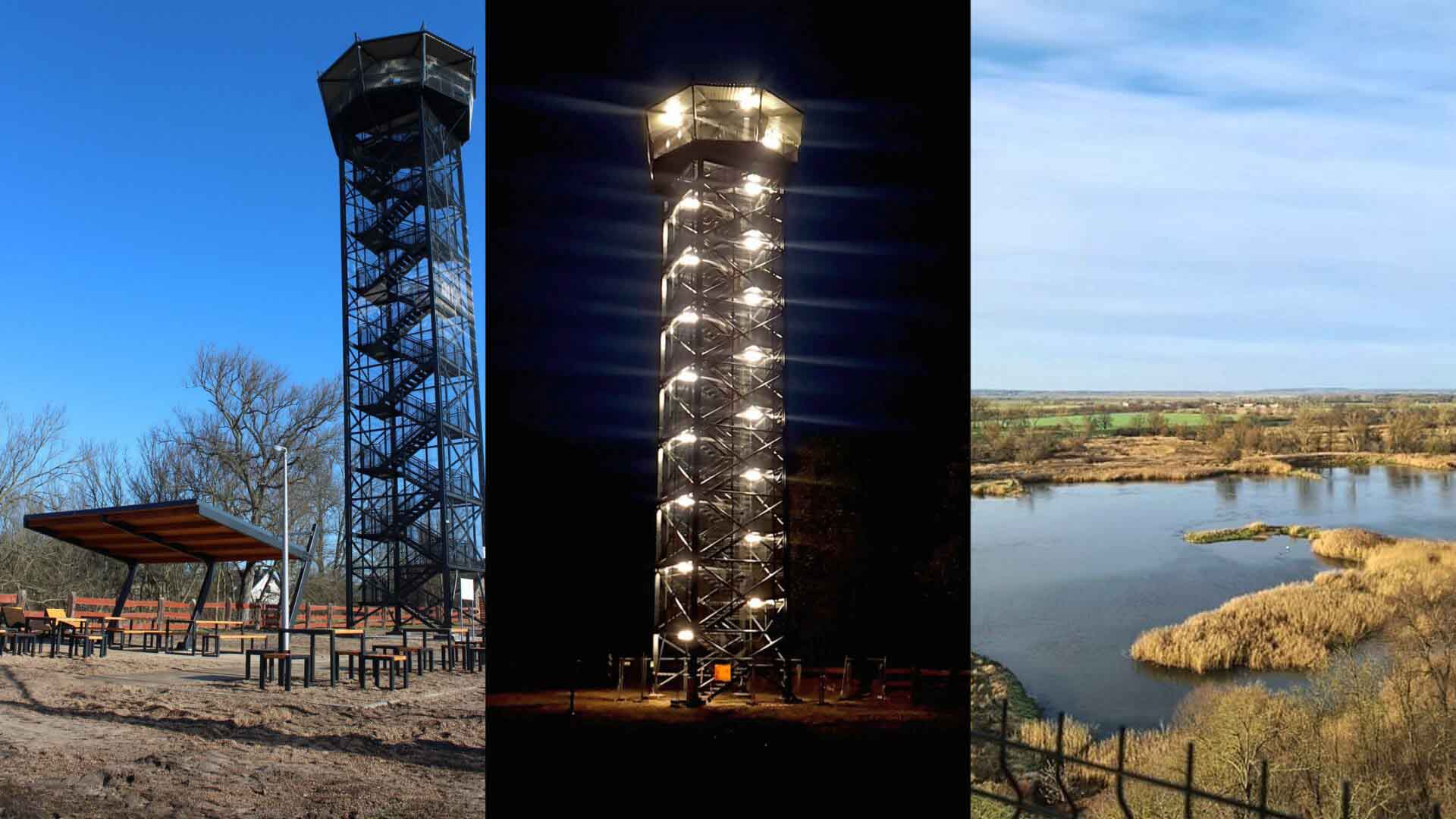 wieza urad Lubicie wypady nad Odrę Na mapie Lubuskiego pojawiła się kolejna nadodrzańska atrakcja