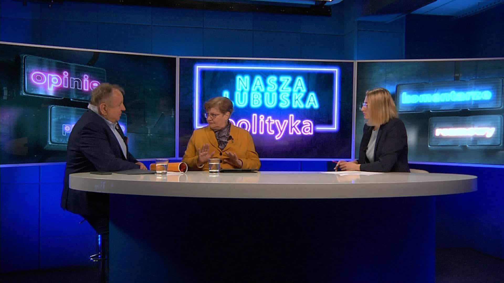   Nasza Lubuska Polityka Parlamentarzyści Elżbieta Płonka i Władysław Komarnicki WIDEO