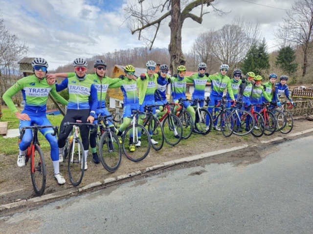 Zgrupowanie kolarskiej reprezentacji województwa lubuskiego