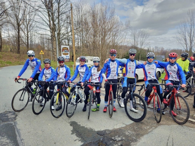 Zgrupowanie kolarskiej reprezentacji województwa lubuskiego