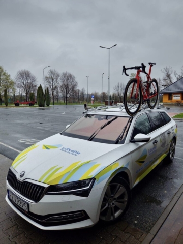 Zgrupowanie kolarskiej reprezentacji województwa lubuskiego