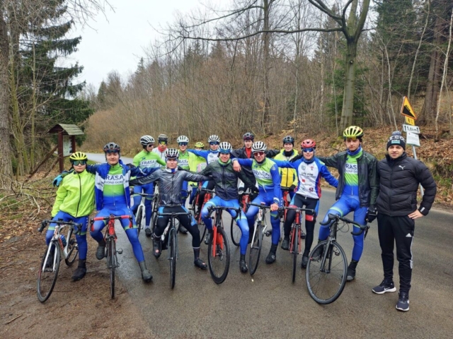 Zgrupowanie kolarskiej reprezentacji województwa lubuskiego