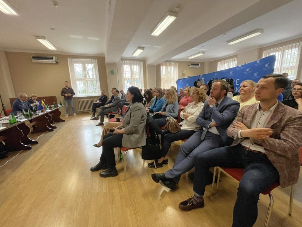 Spotkania informacyjne dotyczące programu Fundusze Europejskie dla Lubuskiego 2021-2027 odbyły się we wszystkich lubuskich powiatach Fot. Tomasz Pawłowski