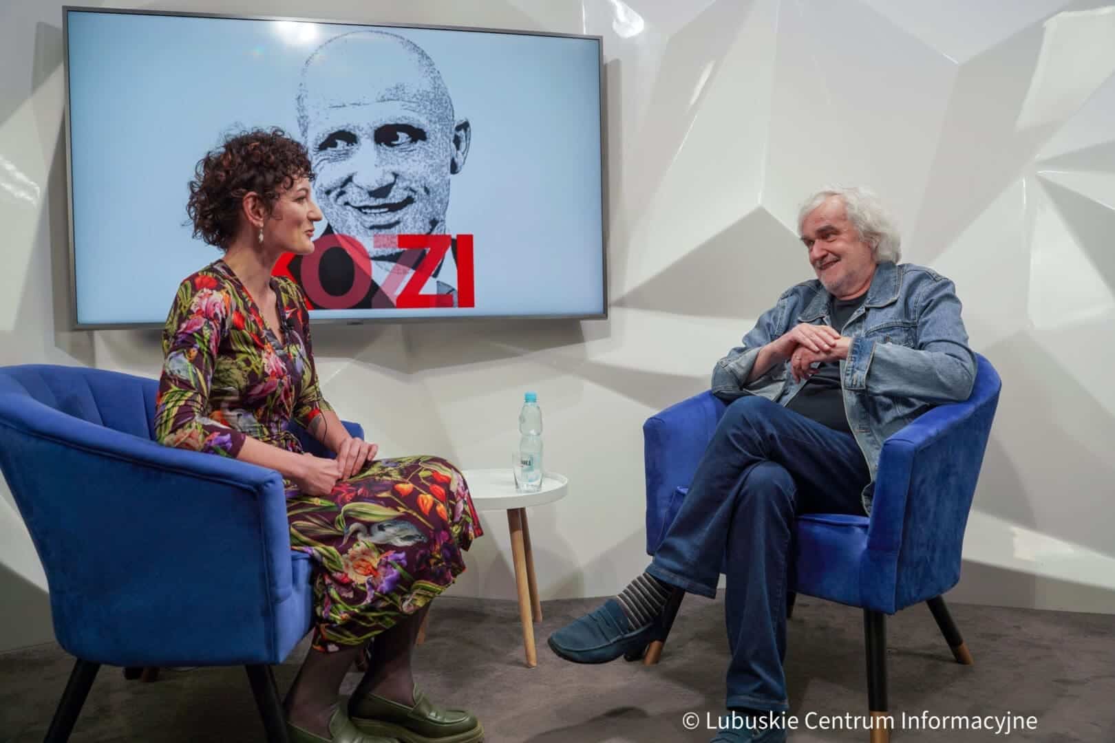 Rozmowa w studiu LCI z Andrzejem Buckiem dyr WiMBP im Norwida  Wyjątkowo multikulturalny KOZZI FILM Festiwal w Zielonej Górze WIDEO