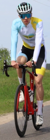 Prezentacja kolarskiej reprezentacji województwa lubuskiego juniorów