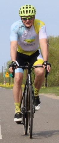 Prezentacja kolarskiej reprezentacji województwa lubuskiego juniorów