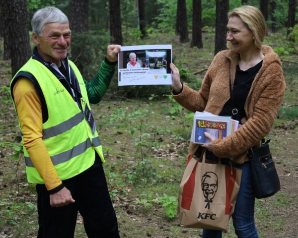 Parkrun z Andrzejem Huszczą w Zielonej Górze
