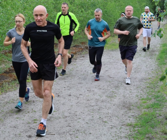 Parkrun z Andrzejem Huszczą w Zielonej Górze
