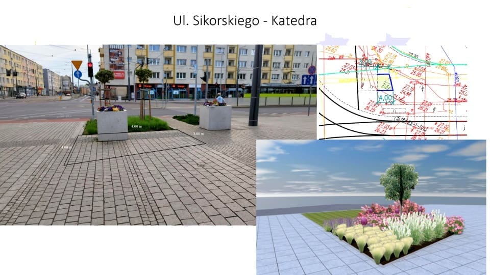 Centrum Gorzowa Wlkp. się zazieleni dzięki środkom z RPO 