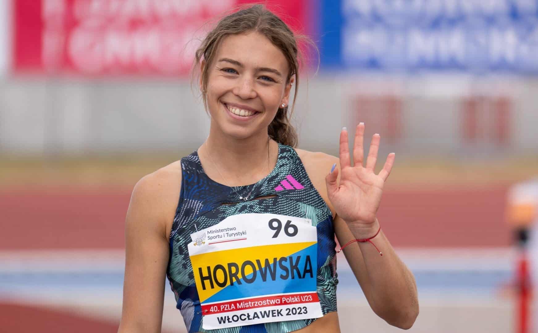 Uśmiechnięta kobieta w sportowym stroju  Nikola Horowska Ja jeszcze nie świętuję ROZMOWA