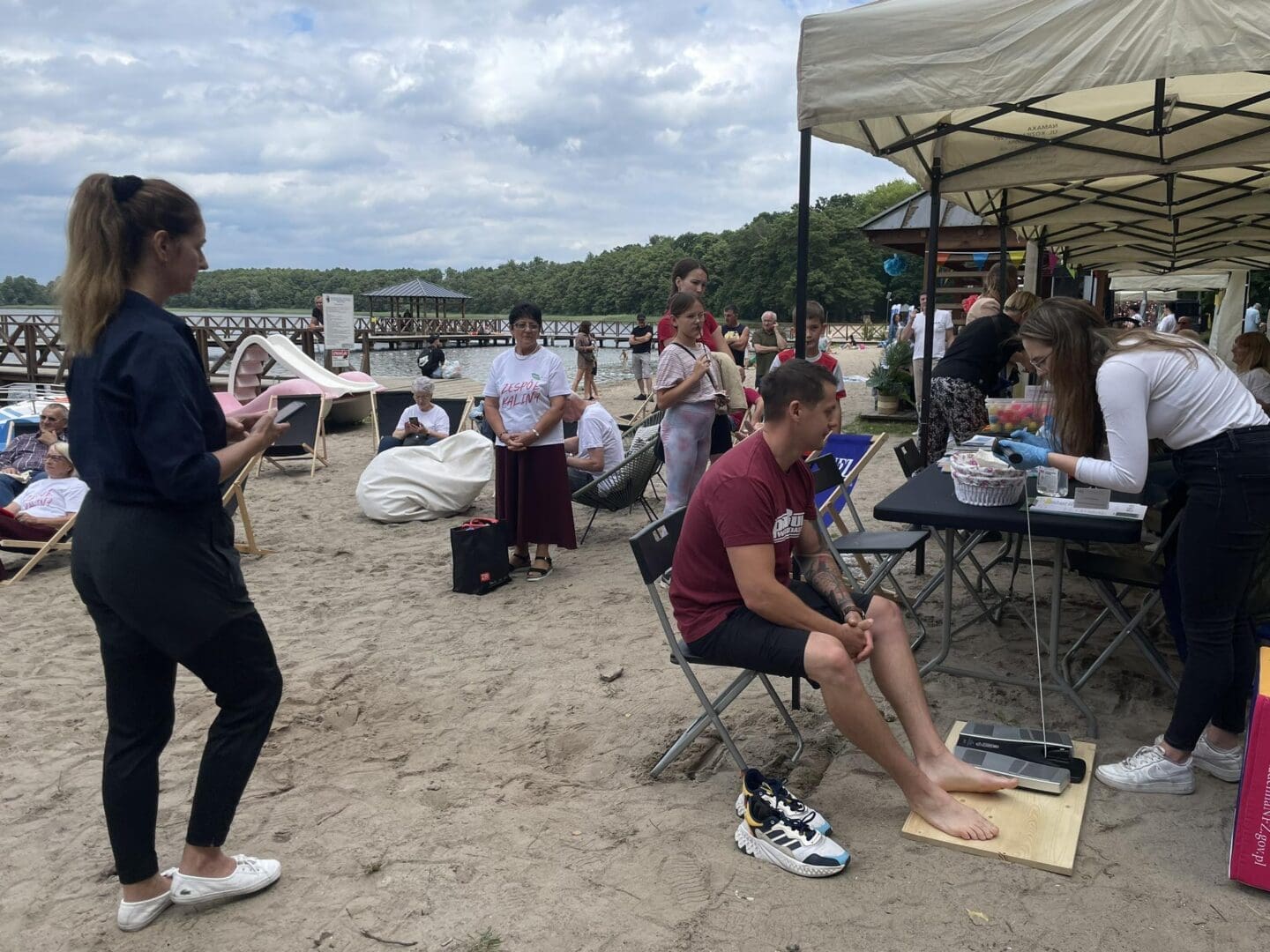   Piknik Zdrowia nad jeziorem ZDJĘCIA WIDEO