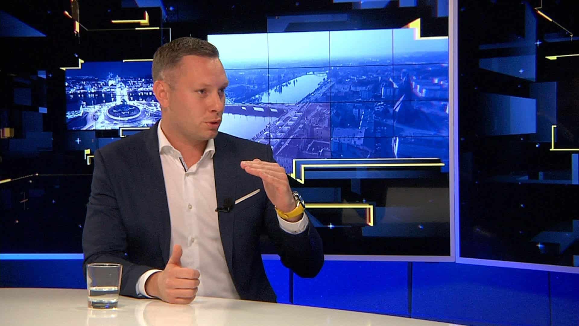 Broszko Patryk Broszko z Polski 2050 Nie chodzi o to by odbębnić kampanię tylko dostać się do Sejmu WIDEO