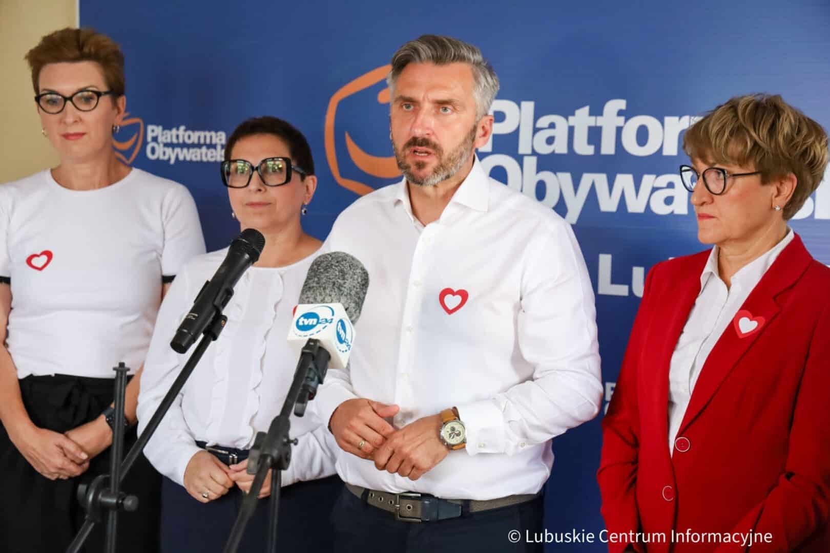   Koalicja Obywatelska w Lubuskiem kończy zbiórkę podpisów i może rejestrować swoją listę do Sejmu WIDEO