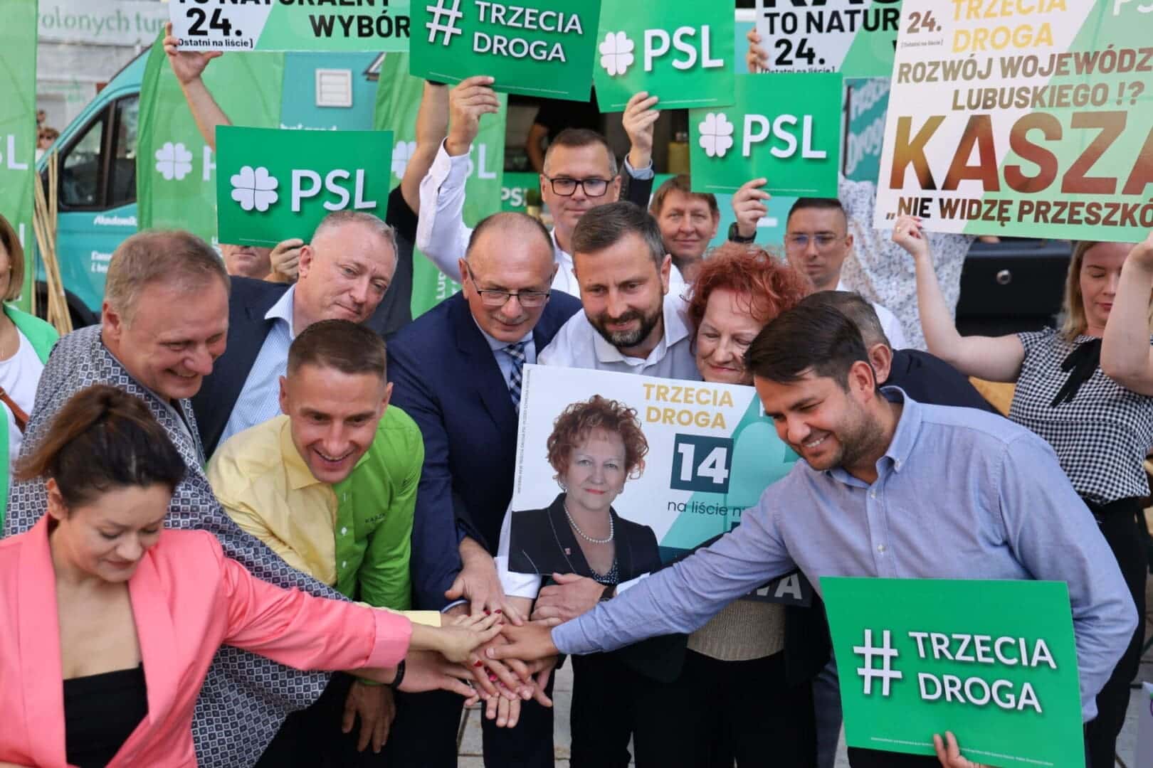   Kosiniak Kamysz w Zielonej Górze  Dość wojny polsko polskiej ZDJĘCIA