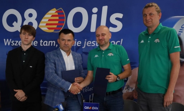 Q8 Oil sponsorem strategicznym SKM Zastalu Zielona Góra