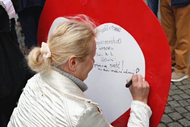 IMG_1457 Konferencja prasowa przed zielonogórskim ratuszem.