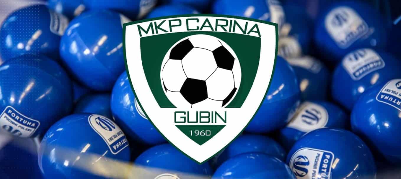 Logo Cariny Gubin  Carina Gubin zagra z Piastem Gliwice w Pucharze Polski