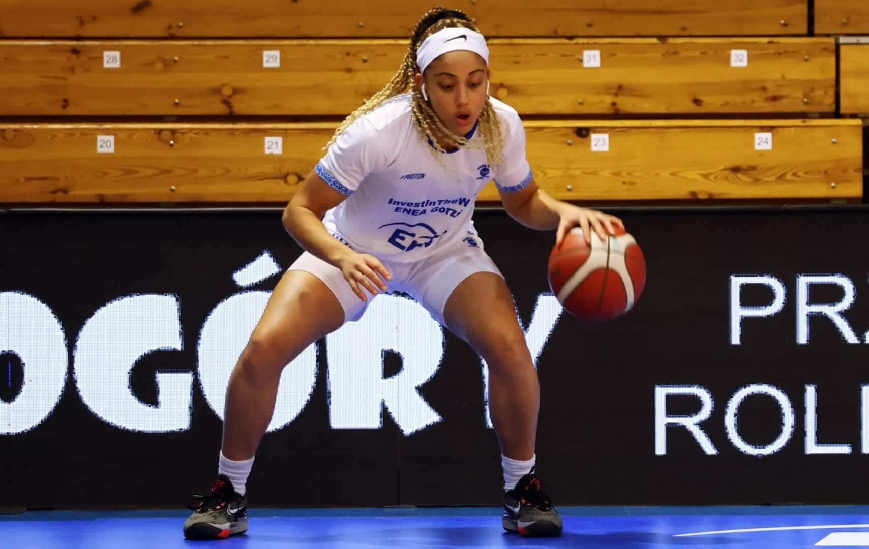 408205204_837047828426149_8229402986612083773_n Kobieta kozłująca piłkę Dziewczyny z Gorzowa mają 7 punktową zaliczkę przed rewanżem