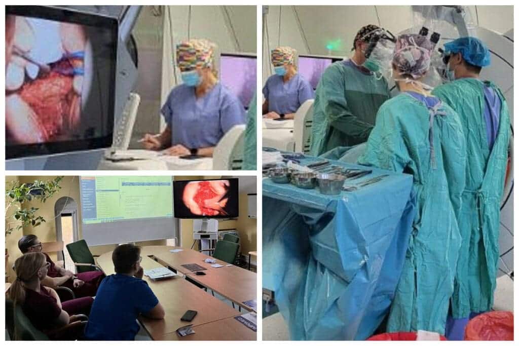 Lekarze w czasie operacji