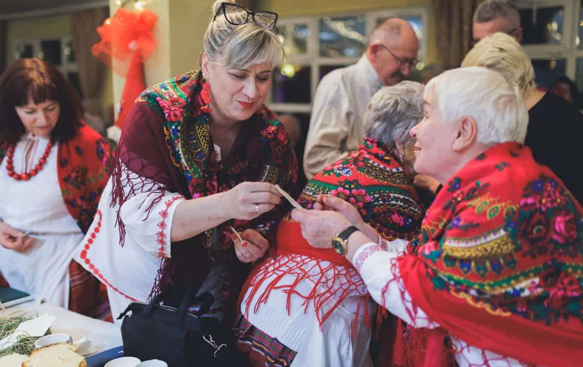 wigilia narodów Świętowali ramię w ramię mimo różnic kulturowych Jak co roku WIDEO