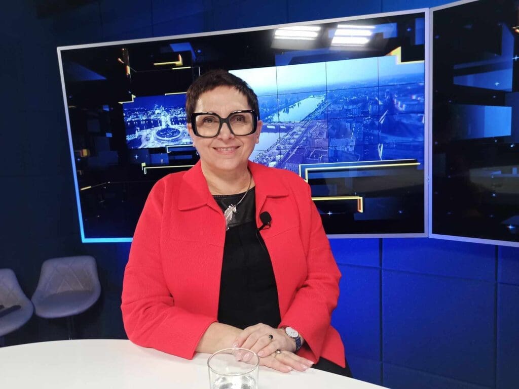 Posłanka Krystyna Sibińska.