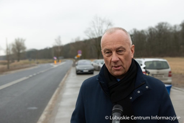 Podsumowanie projektu „Rozbudowa drogi wojewódzkiej nr 295 w miejscowości Miodnica”  zrealizowane w ramach programu RPO 2014-2020. fot. Tomasz Browarczyk